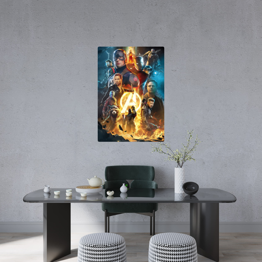 Metal poster –Marvel The Avengers