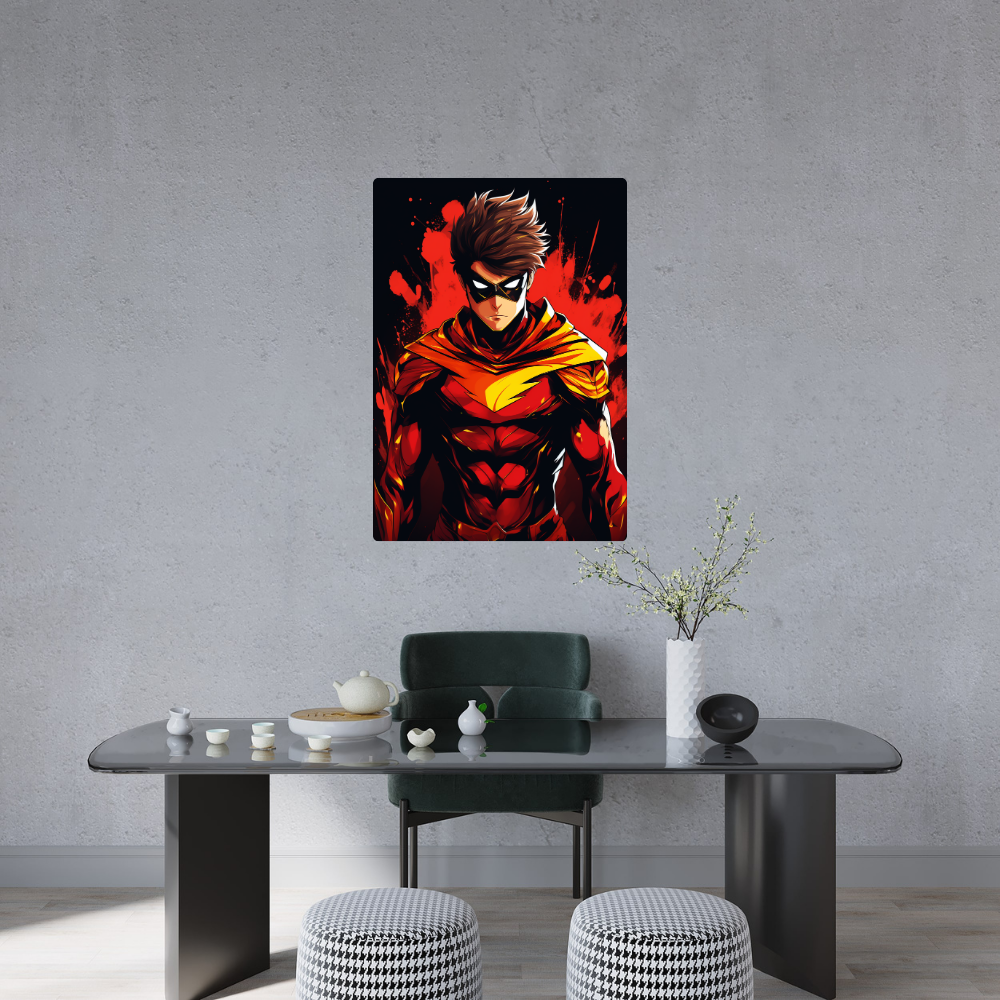 Metal Poster - Superhero