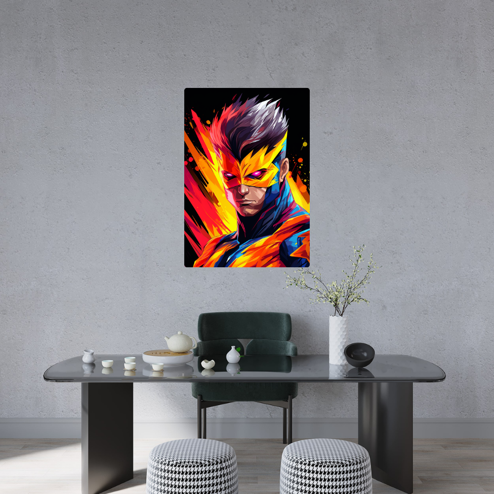 Metal Poster - Superhero
