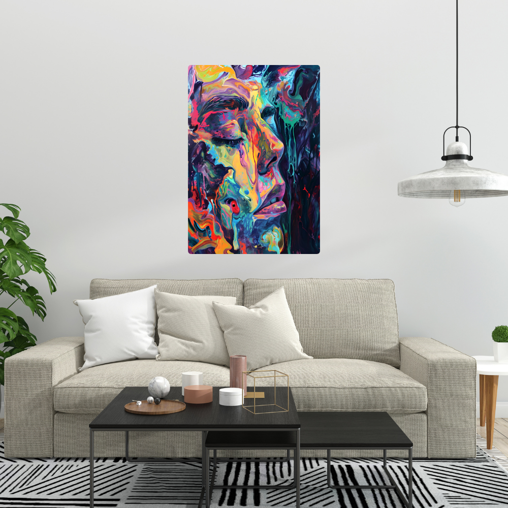 Metal poster - Trippy art