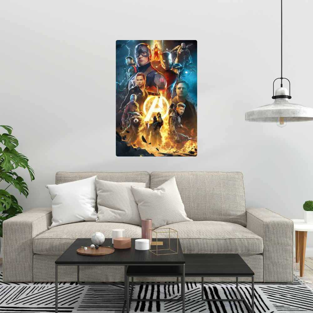 Metal poster –Marvel The Avengers