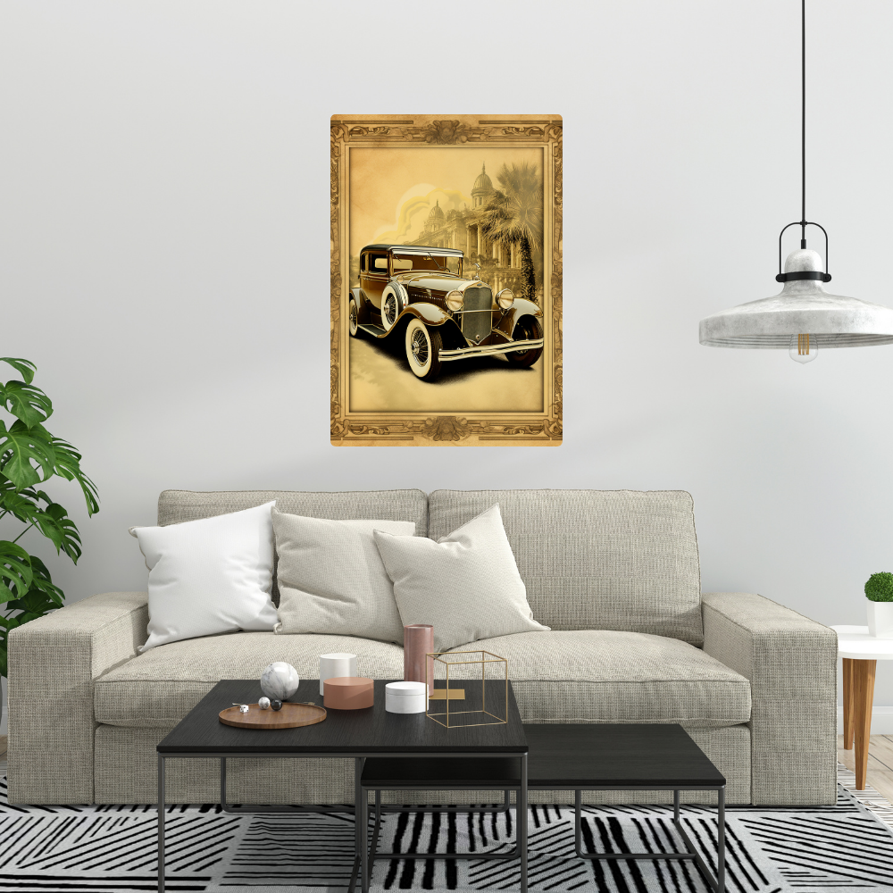 Metal poster – Classic Vintage Car