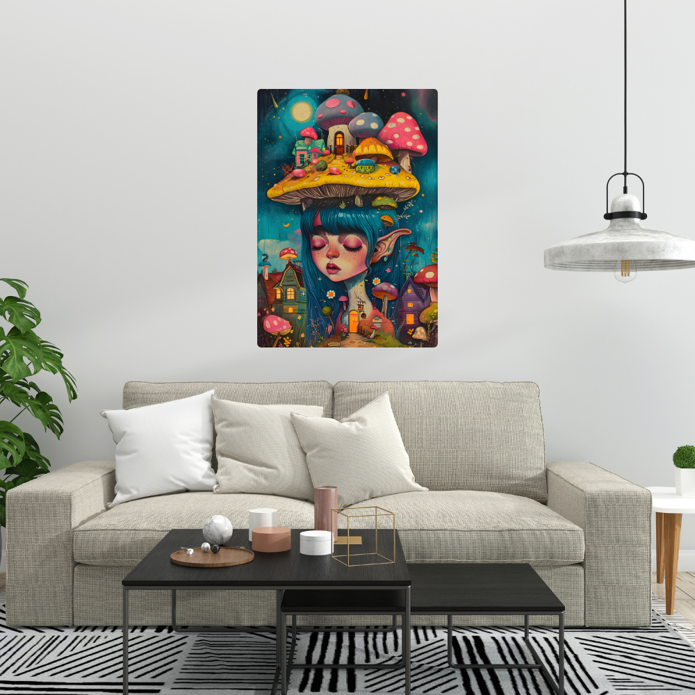Metal poster - Trippy art