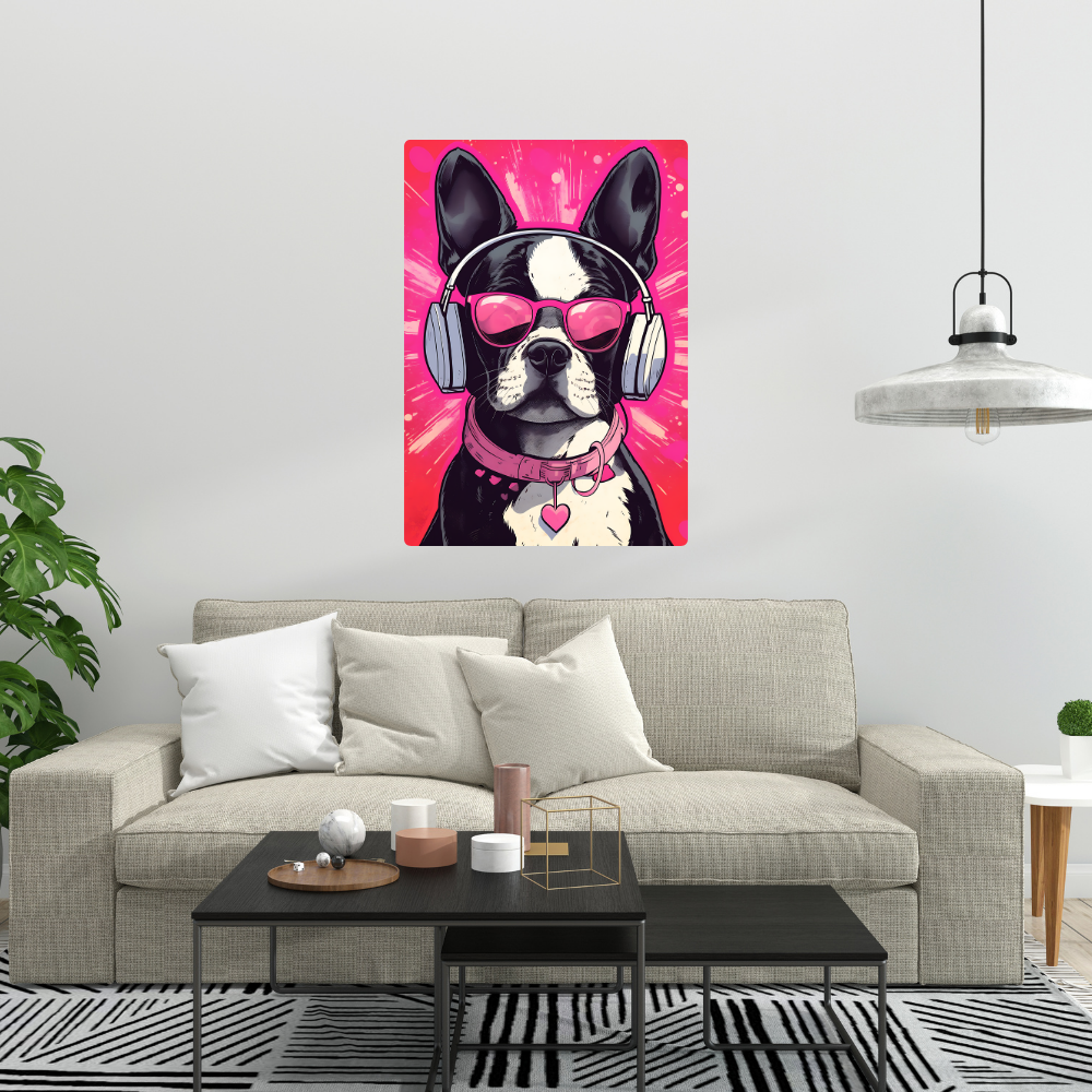 Metal Poster - Boston Terrier Dog