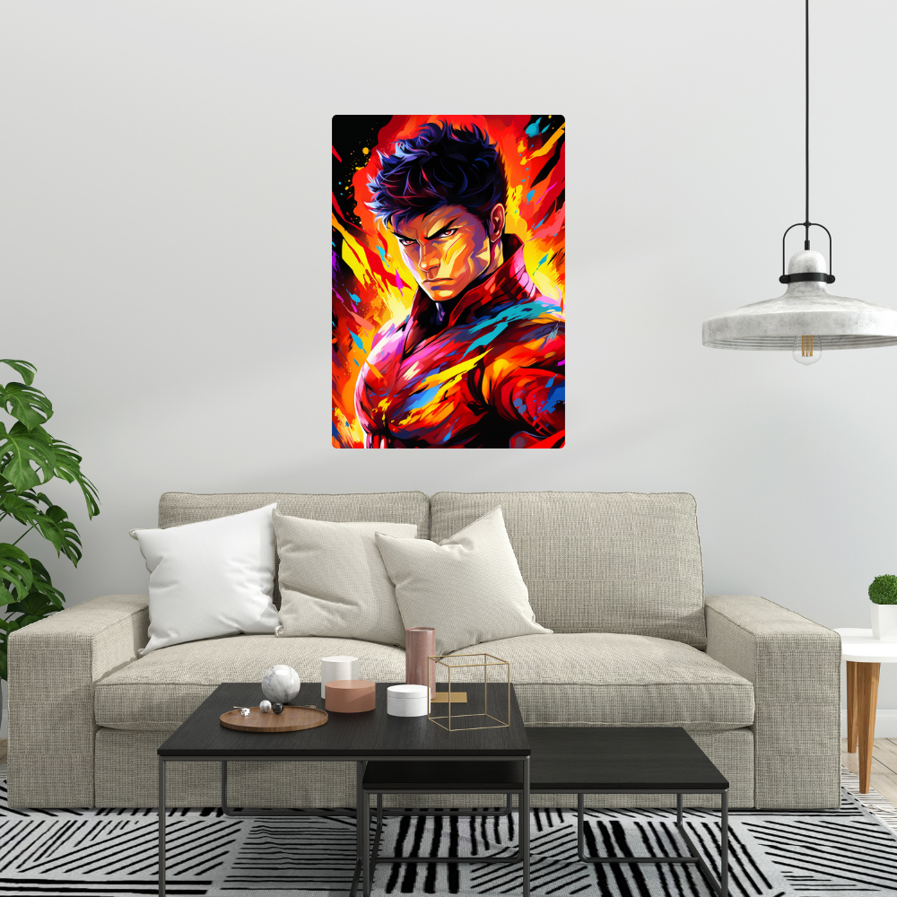 Metal Poster Superhero