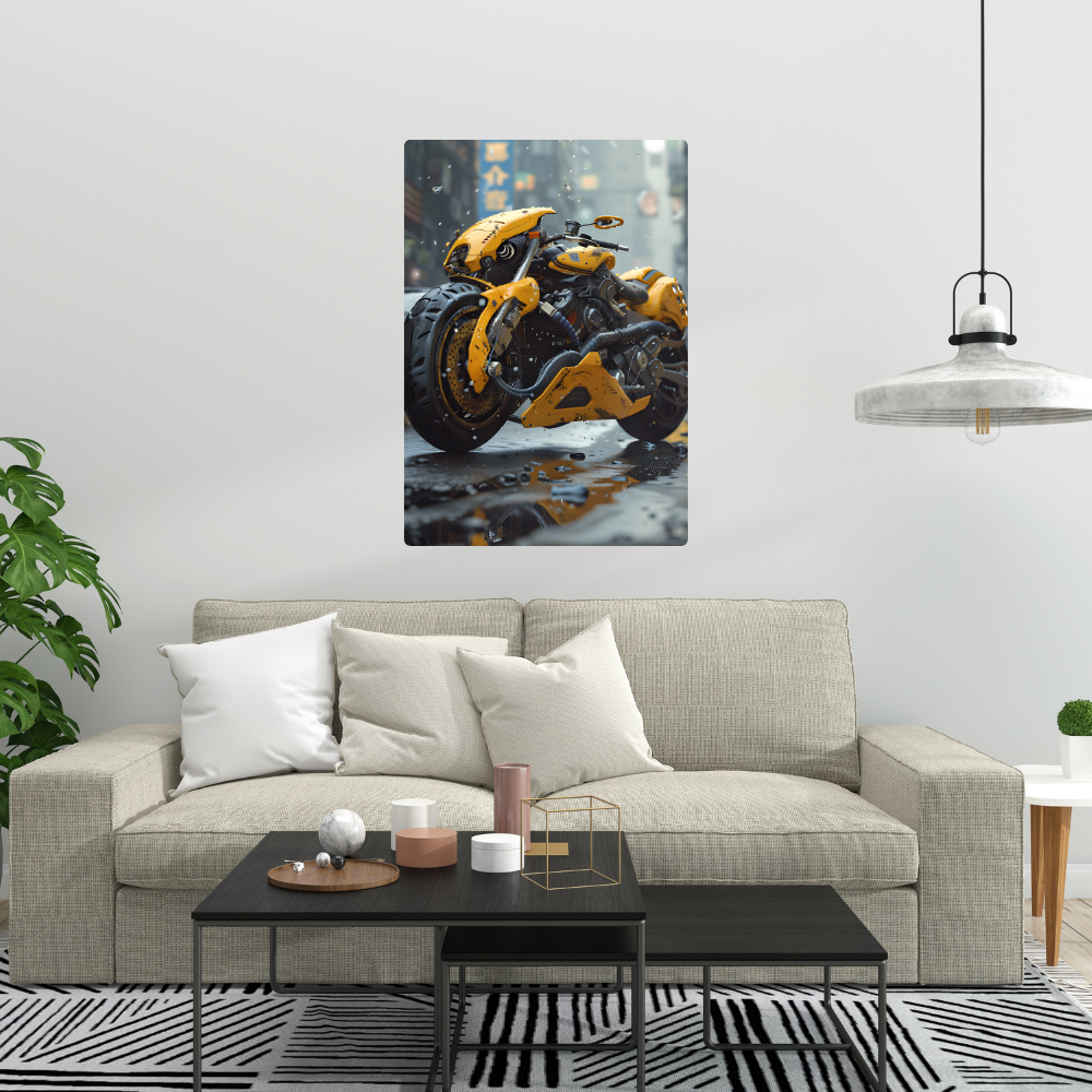 Metal Poster - Stylish Motorbike
