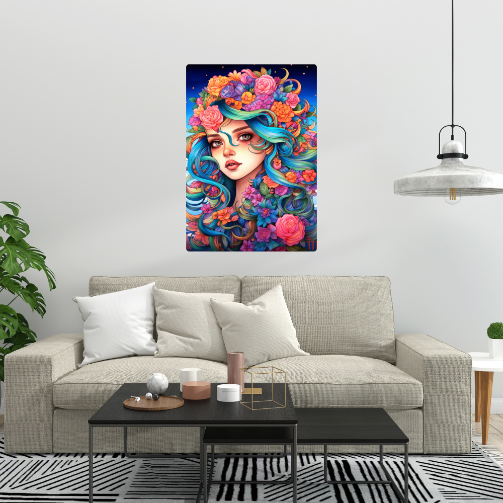 Metal poster - Anime Girl