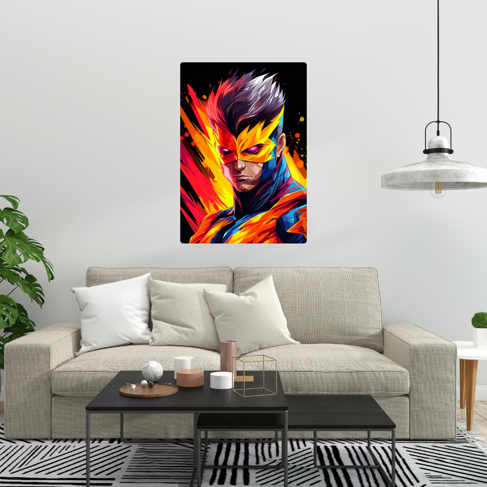 Metal Poster - Superhero