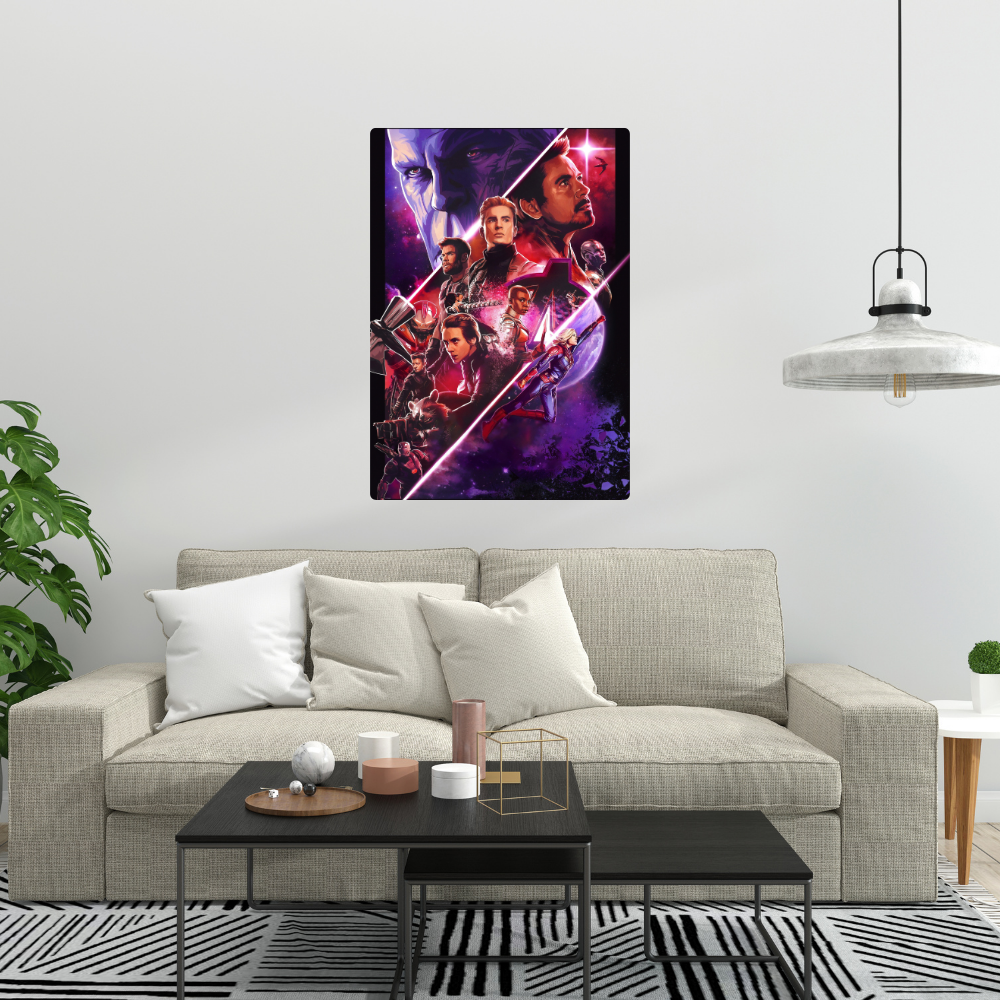 Metal poster –Marvel The Avengers