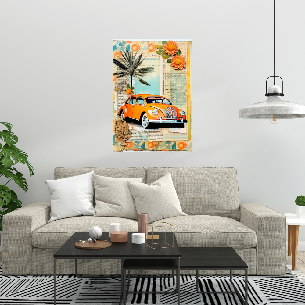 Metal poster – Classic Vintage Car