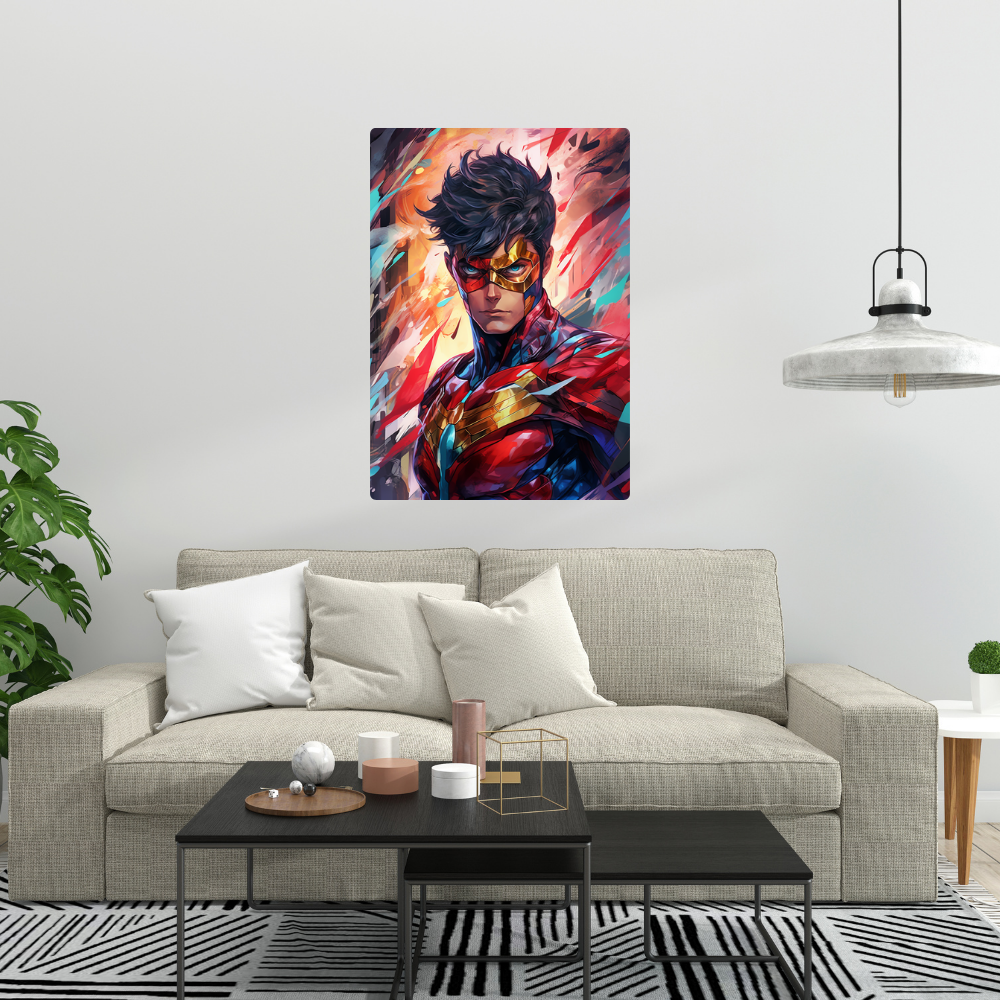 Metal Poster - Superhero