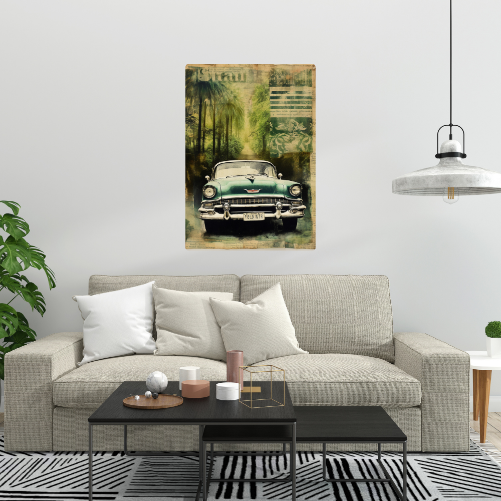 Metal Poster - Classic Vintage Car