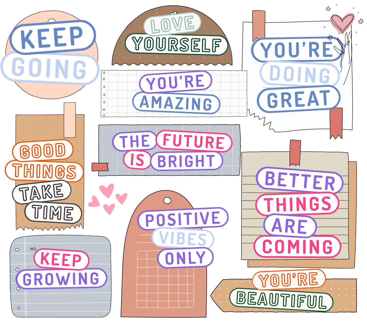 Positive Motivational Sipper Bottle