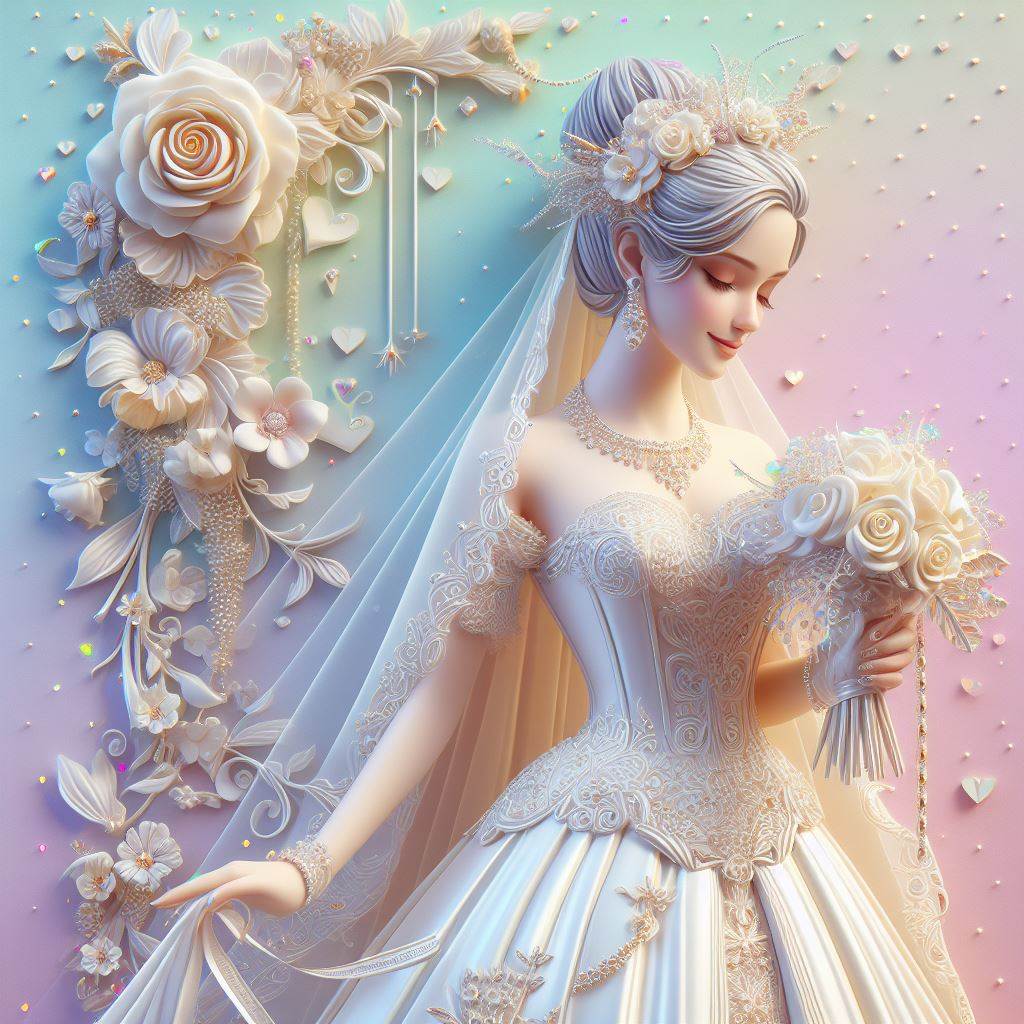 Vintage Bride Wedding Sipper Bottle