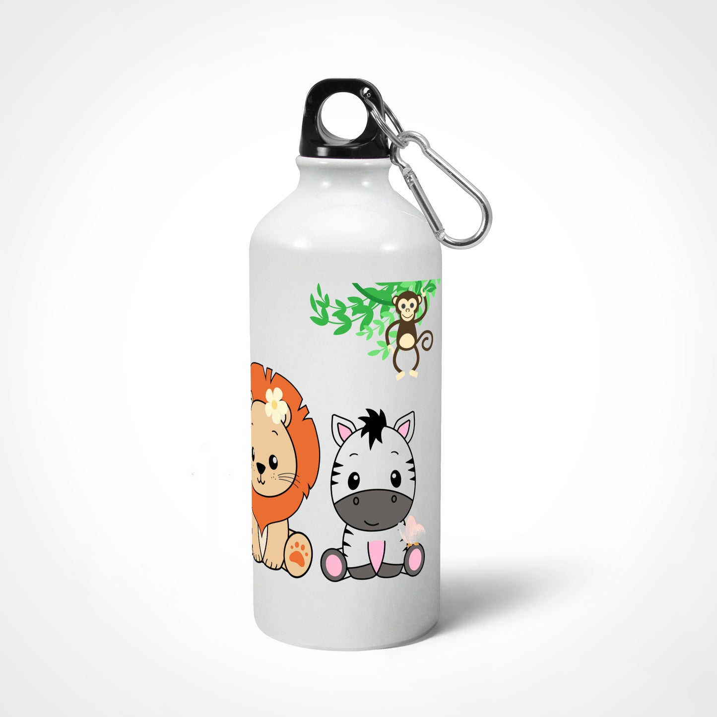 Zoo Animals Design Printed Sipper Bottle 600 ml