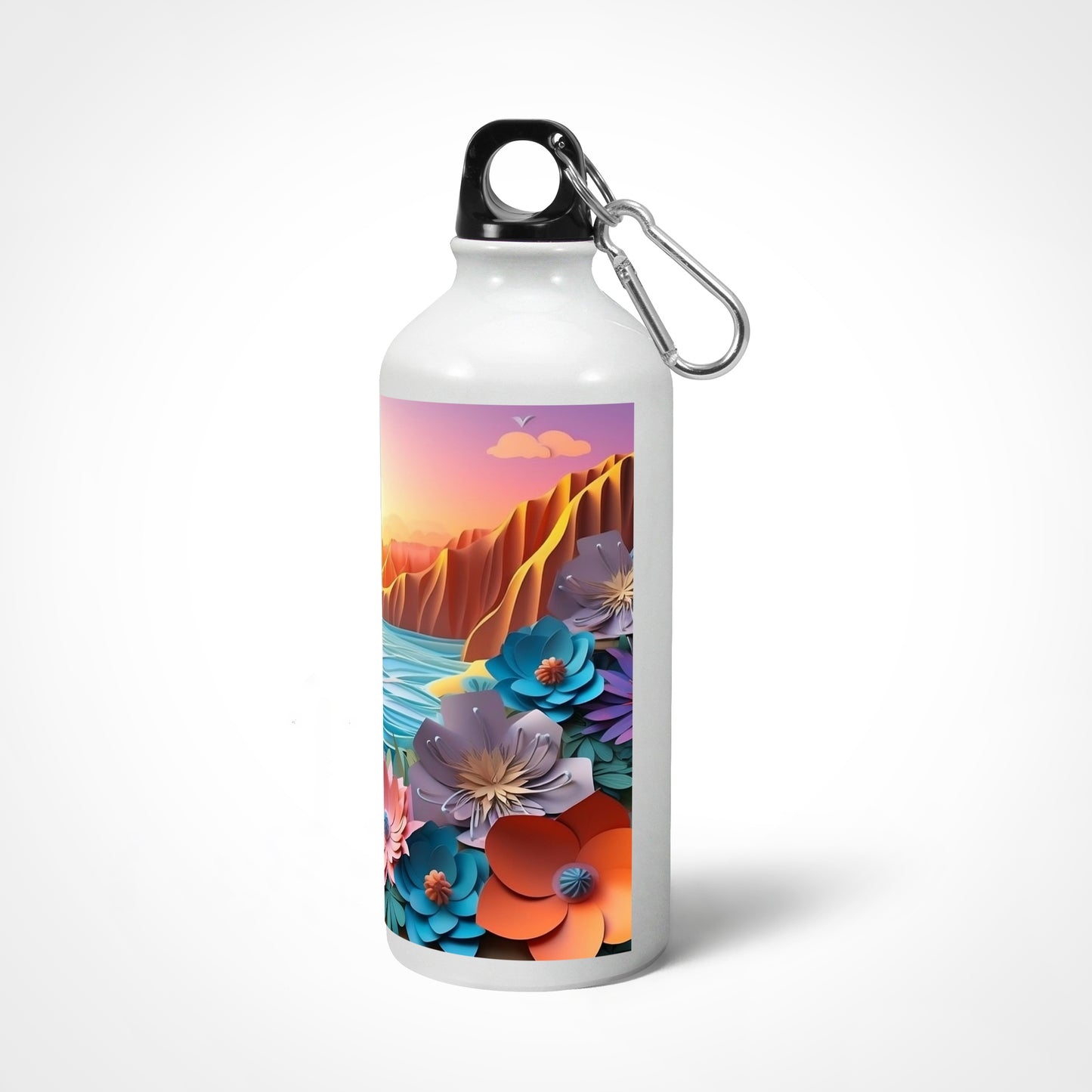 Sunrise Beach Landscape Sipper Bottle
