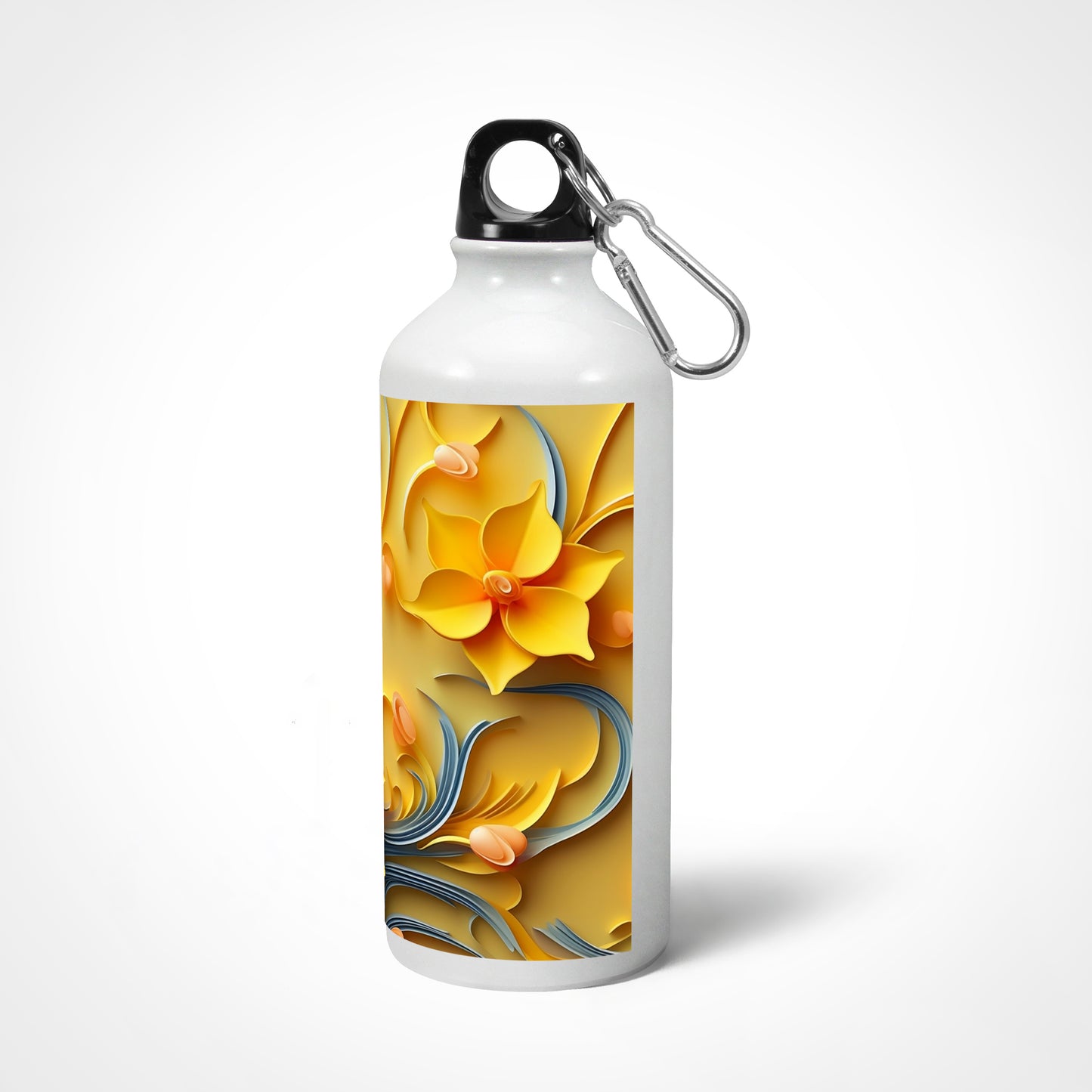Floral Pattern Sipper Bottle