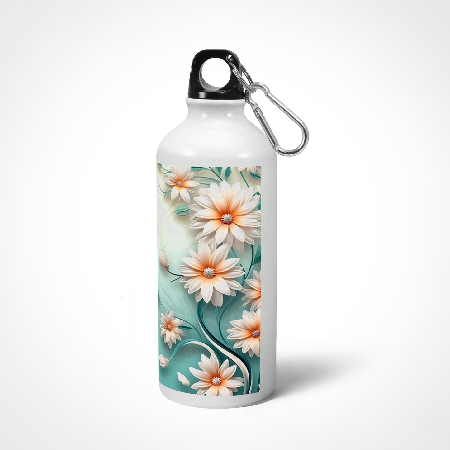 Floral Pattern Sipper Bottle
