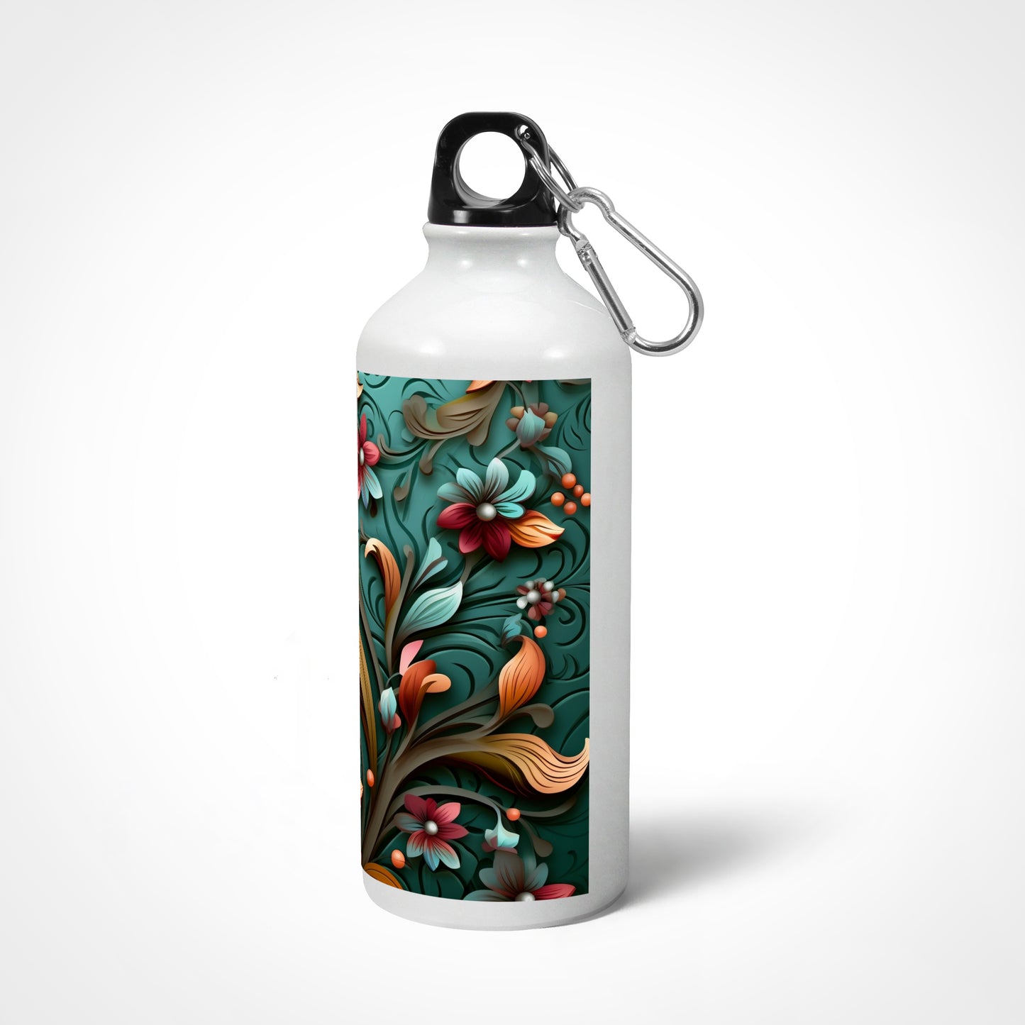 Floral Pattern Sipper Bottle
