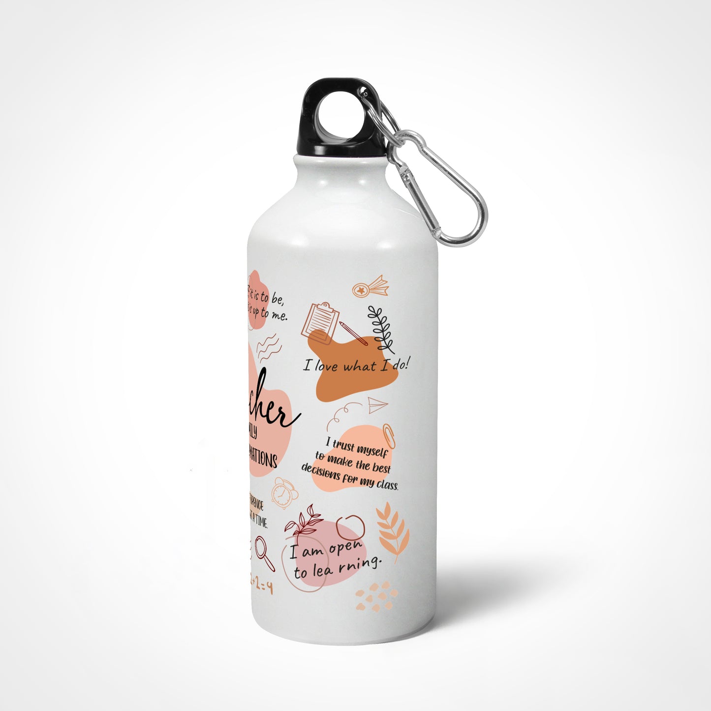 Teacher Daily Affirmations Sipper Bottle