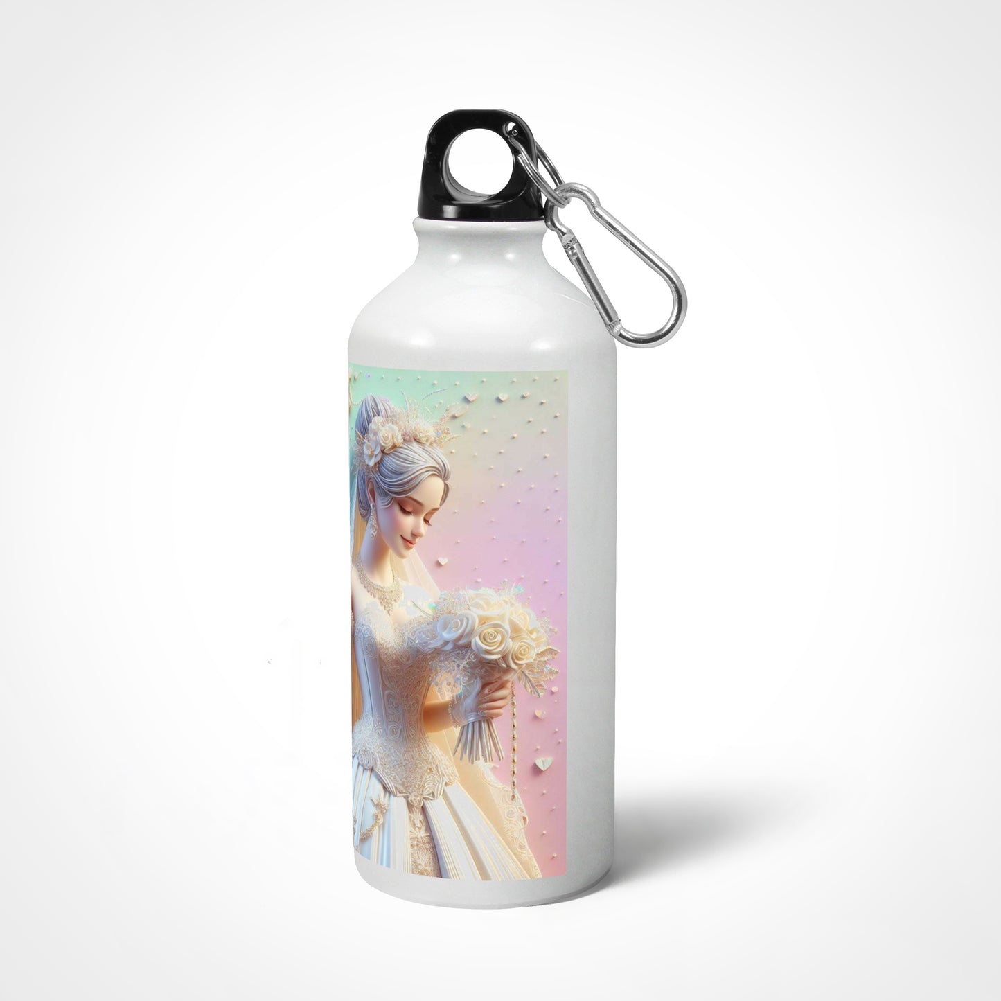 Vintage Bride Wedding Sipper Bottle