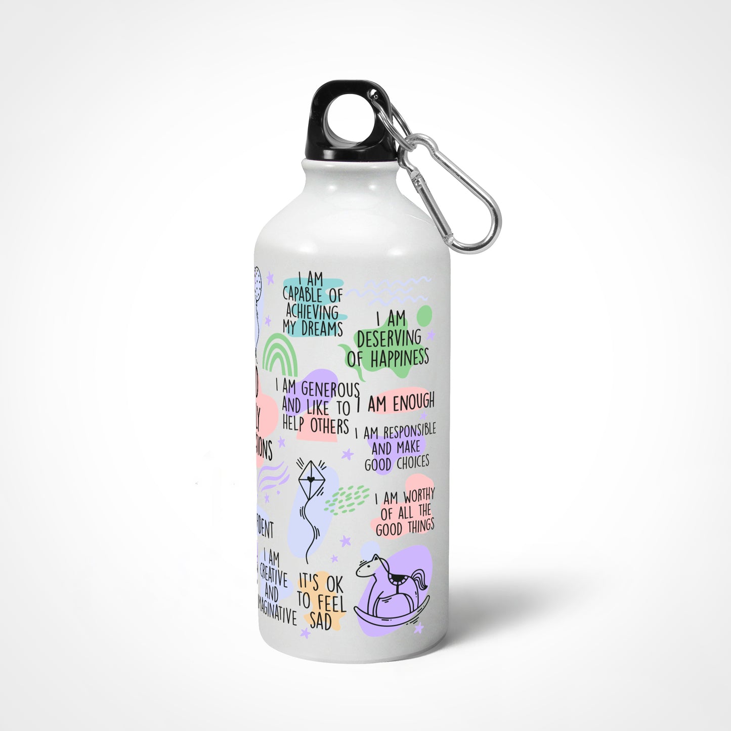 Kid Daily Affirmations Sipper Bottle