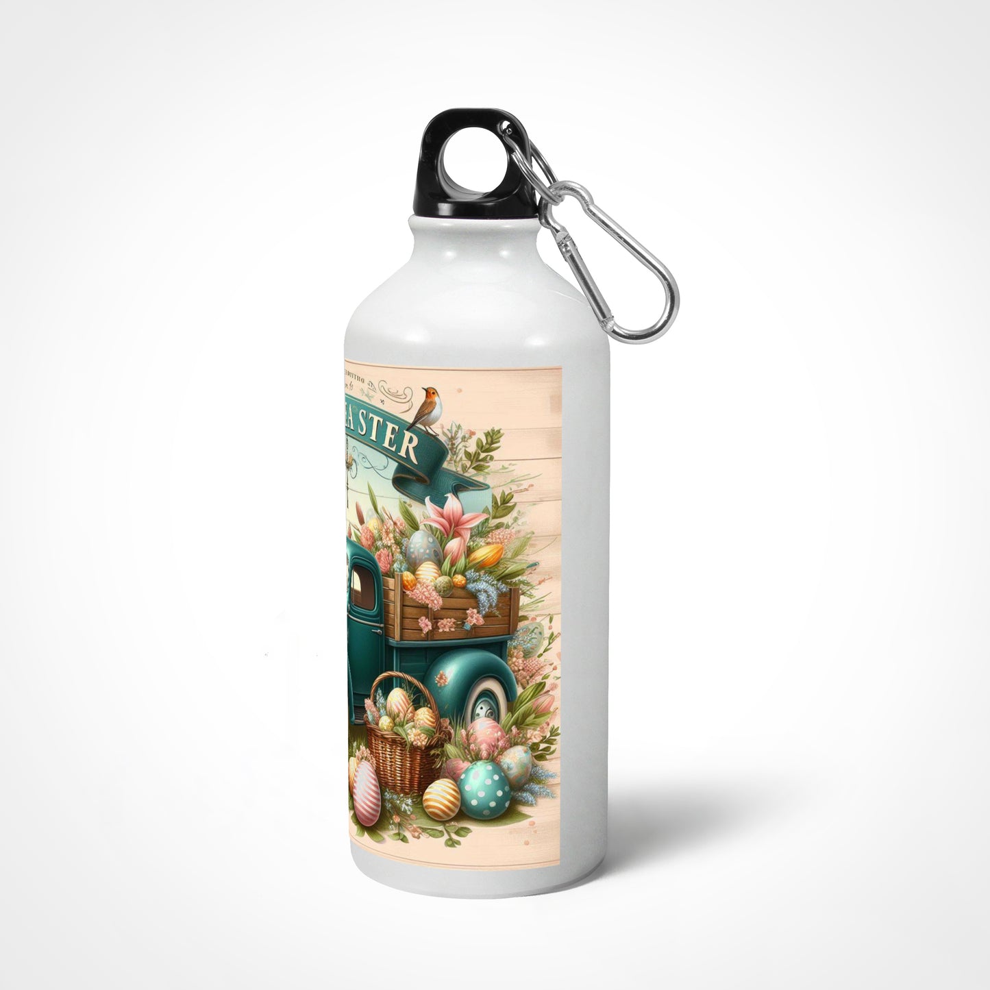 Vintage Truck Happy Easter Sipper Bottle