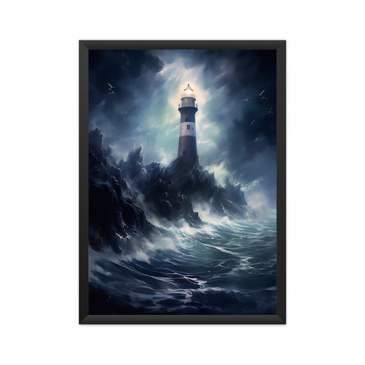 Lighthouse Painting Wall Art