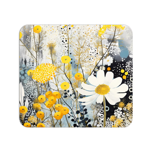 Flower Theme Mouse Pad