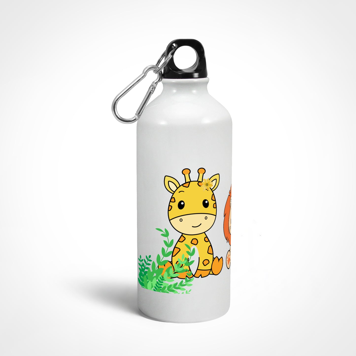 Zoo Animals Design Printed Sipper Bottle 600 ml