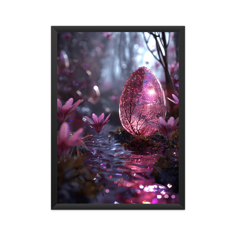 Fantasy Whimsical Easter Egg Wall Art