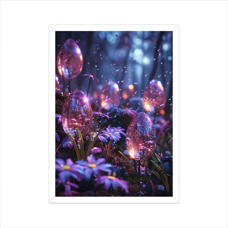 Fantasy Whimsical Easter Egg Wall Art
