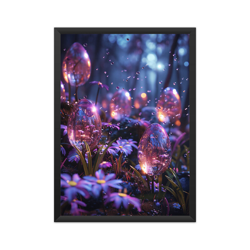 Fantasy Whimsical Easter Egg Wall Art
