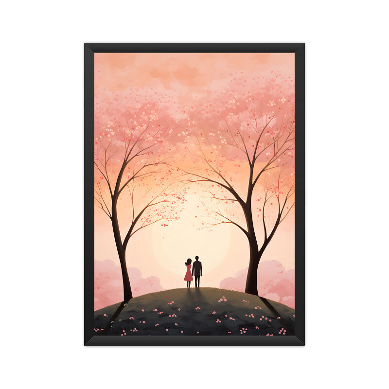 Beautiful Couple Valentine's Day Art