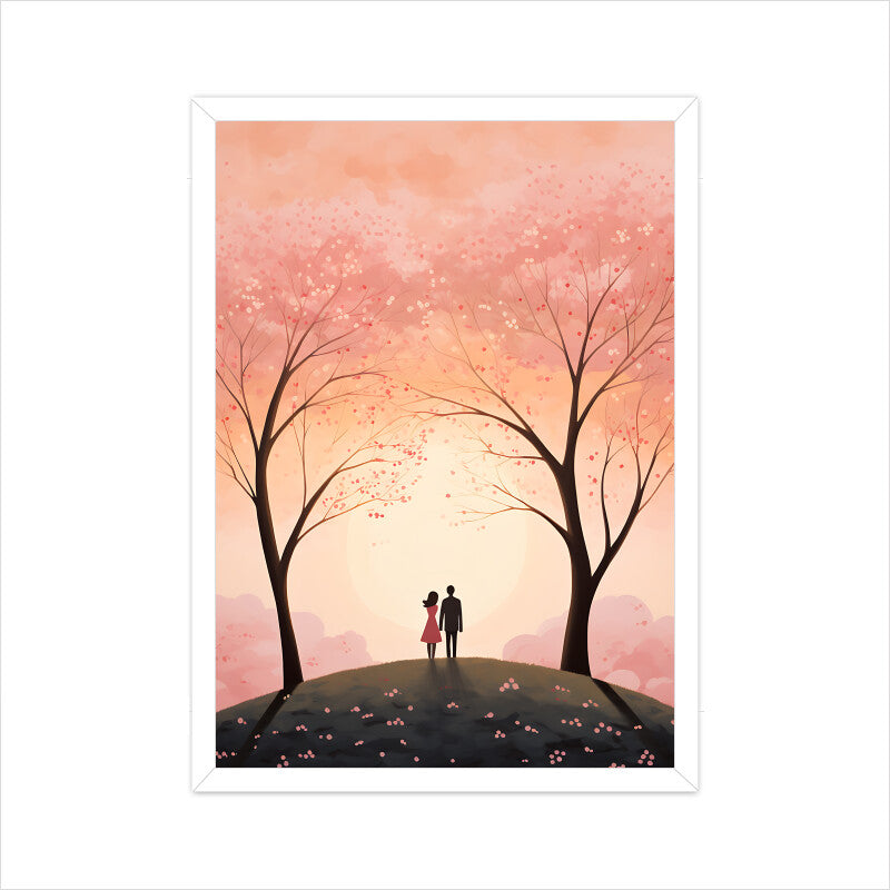 Beautiful Couple Valentine's Day Art