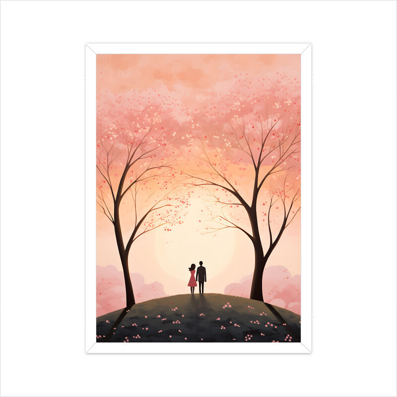 Beautiful Couple Valentine's Day Art