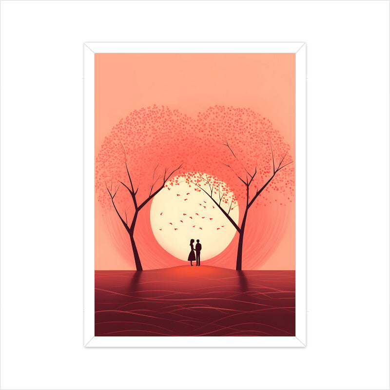 Beautiful Couple Valentine's Day Art