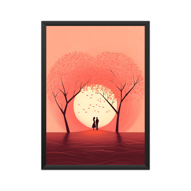 Beautiful Couple Valentine's Day Art