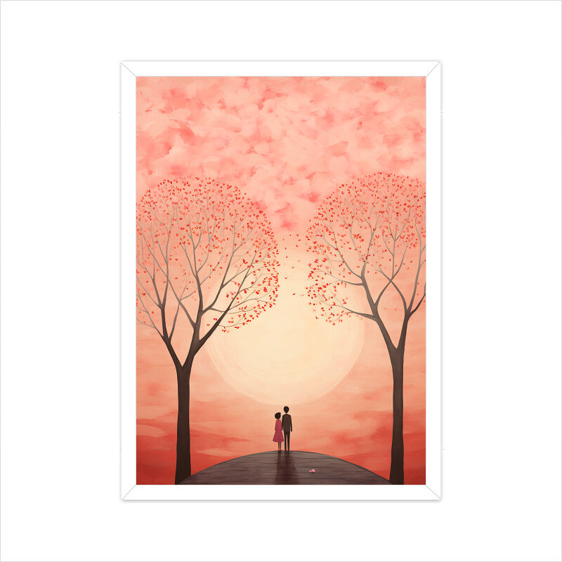 Beautiful Couple Valentine's Day Art