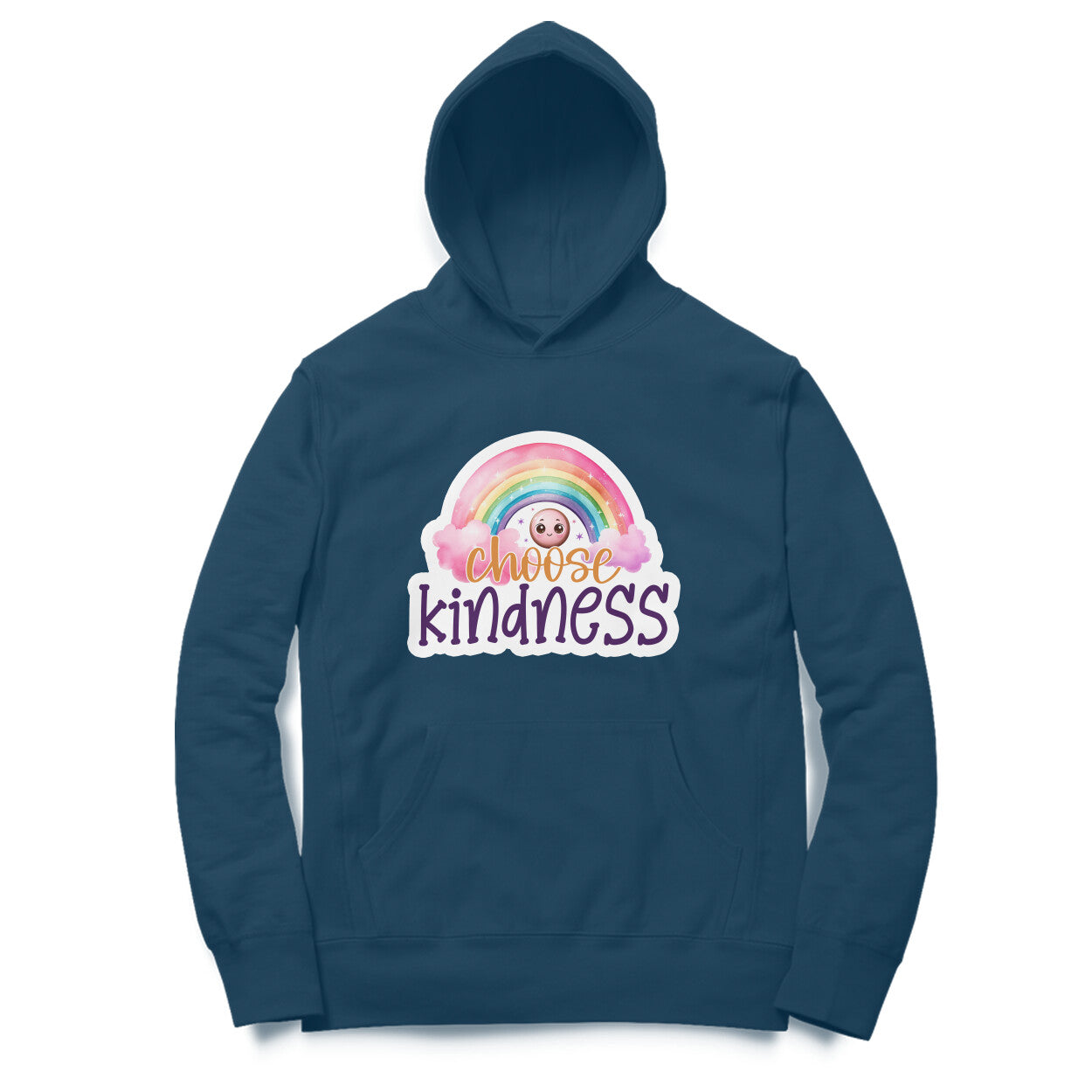 Choose Kindness - Printed Unisex hoodie pattern with an oversized fit