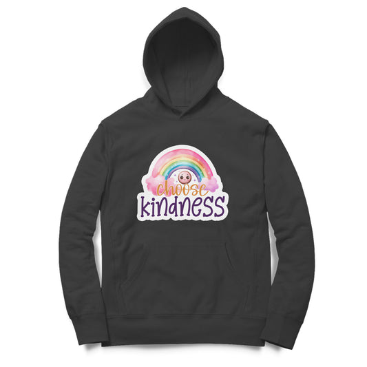 Choose Kindness - Printed Unisex hoodie pattern with an oversized fit