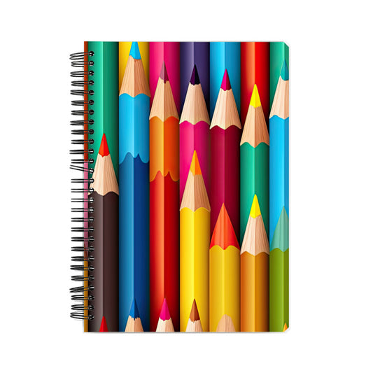 Back to School Pencil Pattern Notebook