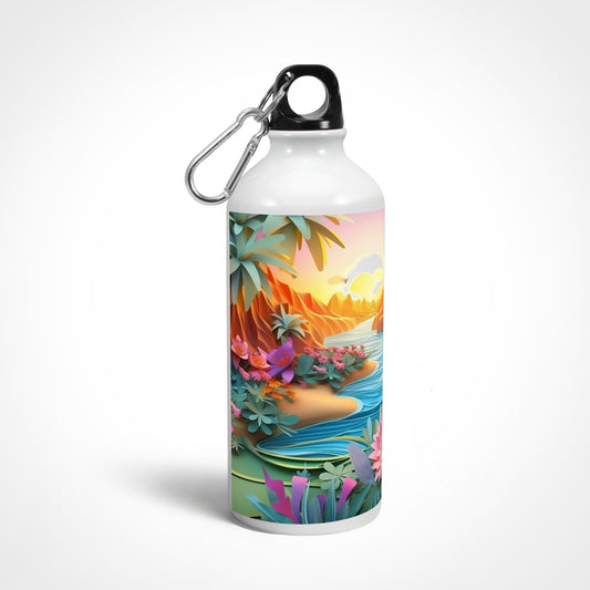 Sunrise Beach Landscape Sipper Bottle