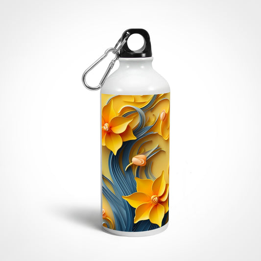 Floral Pattern Sipper Bottle