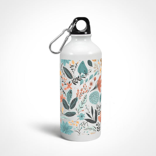 Floral Pattern Sipper Bottle