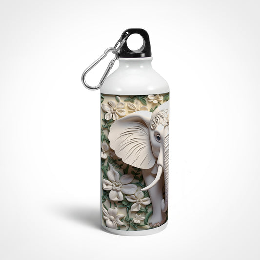 3D Cute Elephant Sipper Bottle