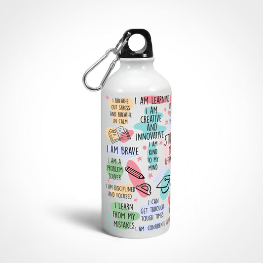 Student Daily Affirmations Sipper Bottle