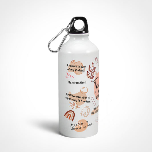 Teacher Daily Affirmations Sipper Bottle