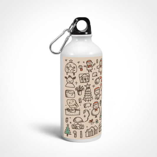 Christmas Theme Sipper Bottle