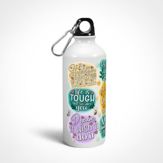 Inspirational Quotes Sipper Bottle